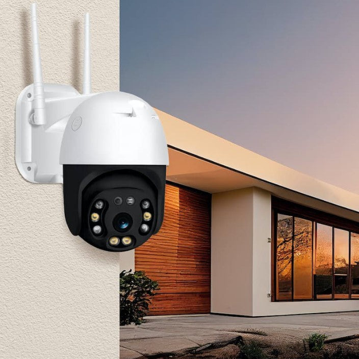 PTZ Q-S66 Full HD 1080P/5MP Optional Wifi PTZ Outdoor IP Camera_2