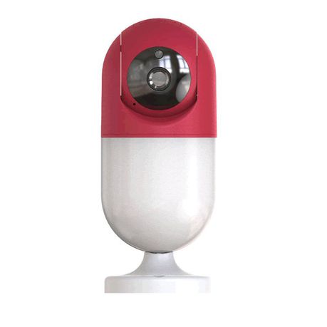 1080P Wireless IP Smart Security Camera With Motion Detector - RED_0