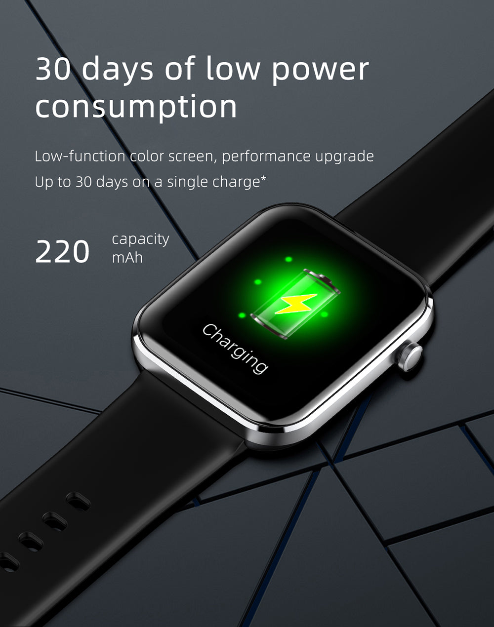 COLMI P15 Smart Watch - Black_2