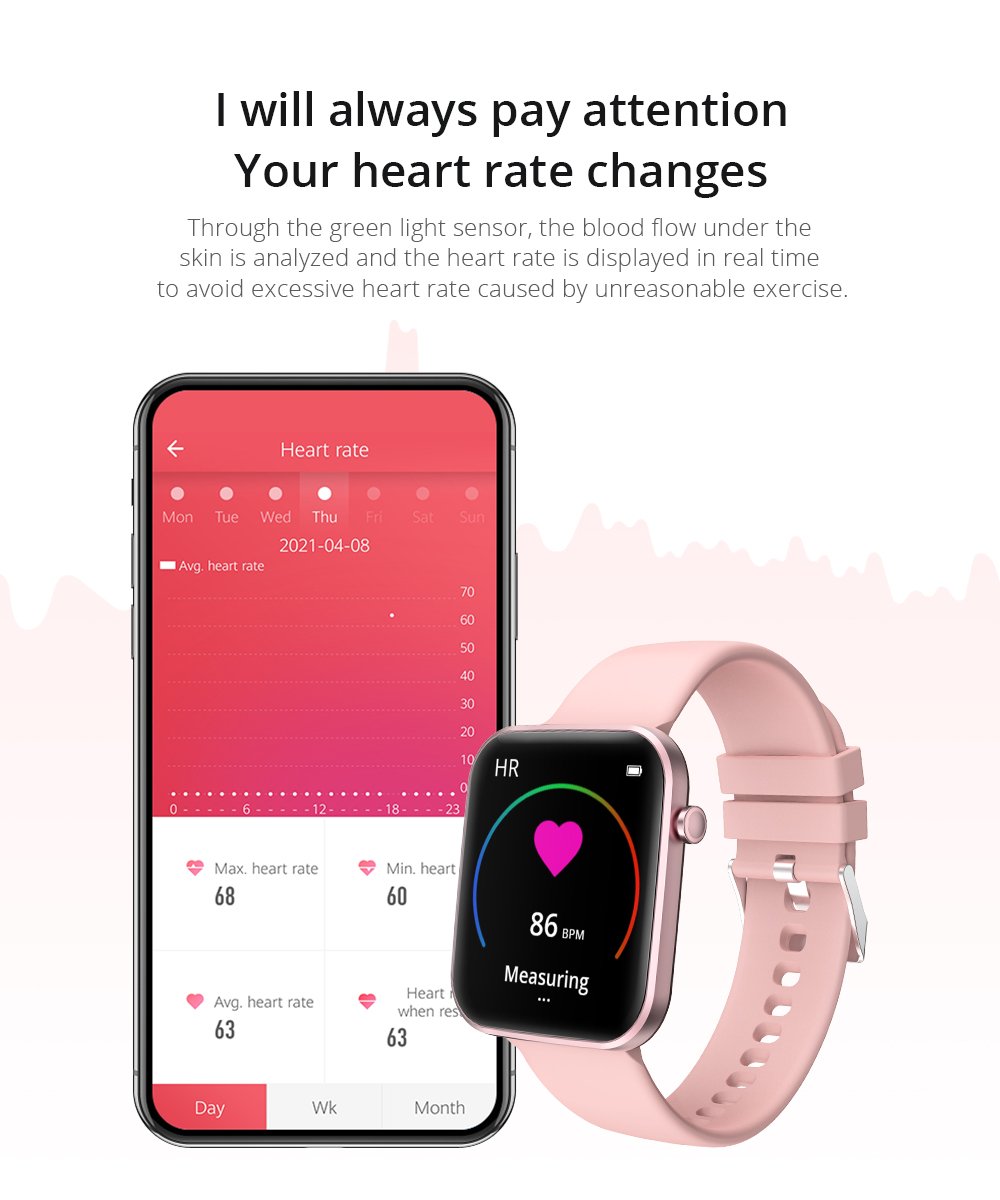 COLMI P15 Smart Watch Pink_2