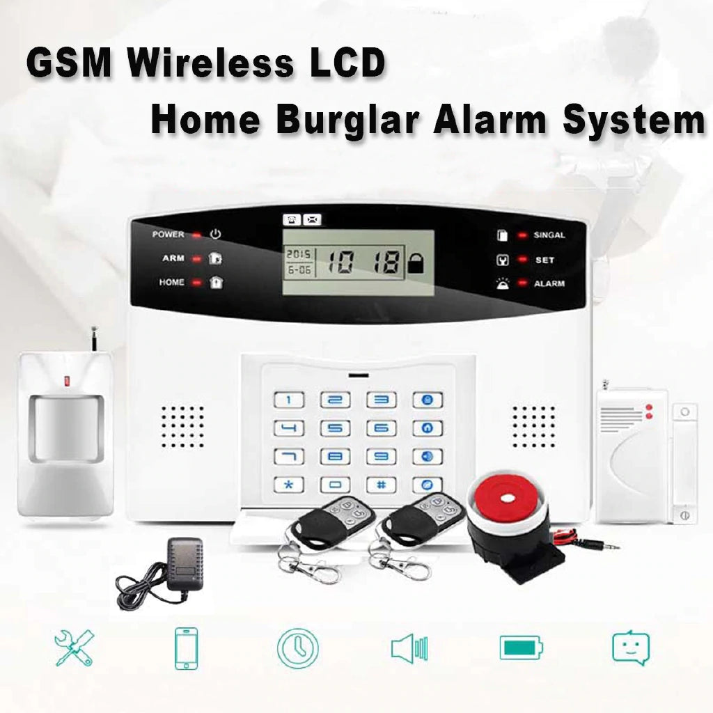 Home Burglar Security Alarm System Detector Sensor Kit_1